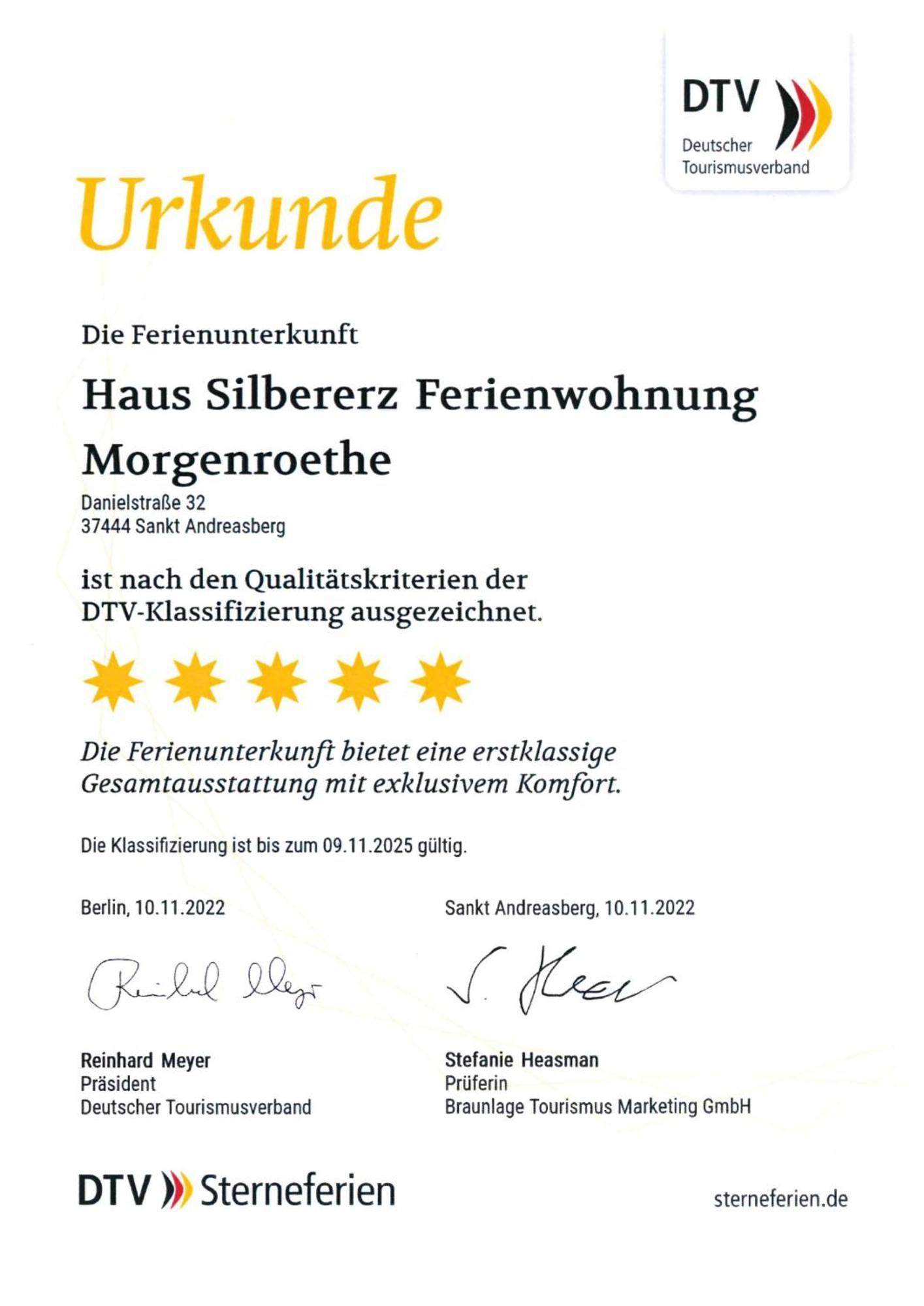 Morgenroethe 4 Sterne Ferienwohnung Sankt Andreasberg Exterior foto